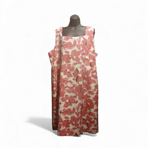 Women's Floral Drop Hem Sundress - Plus Size 3X - JC 283